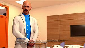 A walkthrough of an erotic experience in a game