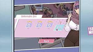 tsundere milf giving titjob under muslim boss's desk