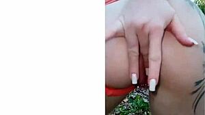 Young Girl's First Ass to Mouth in the Woods