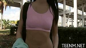 Sabrina Banks, a teenager, engages in sexual activity for money