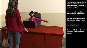 I watch 3D cartoon episode with small gestures