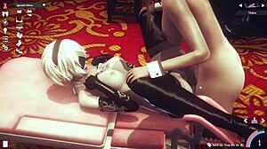 Bold Anime 2B From Nier Automata