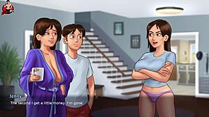 Jenny’s route in the Summertime Saga gets a technological upgrade in this visual novel-style game