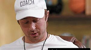 Modern-Day Sins - Teen Cheerleaders Kyler Quinn and Khloe Kapri Swap Coach's Big Cum Load