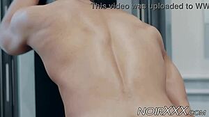 watch dillon diaz jack off his big black cock?