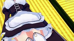 I see Rem as a naughty maid in Re Zero