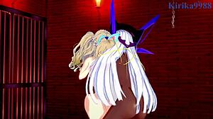 Amari, Kos-Mos, T-Elos Lesbian Play?