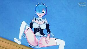 I see Rem as a naughty maid in Re Zero