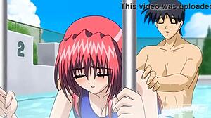 Step Siblings Almost Caught Fucking In Pool?