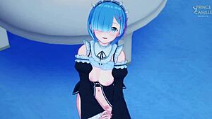 I see Rem as a naughty maid in Re Zero