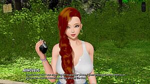 Ripples 34 With Fat Big Tits And Clothes Ripped In 3D Anime Game