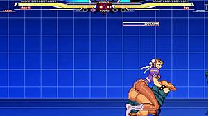 Chunli Battles Long In Intense Hentai Cumshot Sex