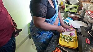 Flashing and Masturbating Right in Front of Tamil Maid Kanika