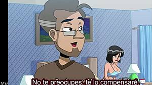 Mother in law catches me masturbating my big cock!