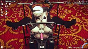 Bold Anime 2B From Nier Automata