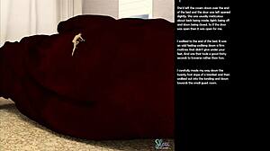 Small 18+ Girl Performs Intimate Gestures in 3D Cartoon Sex Episode 17