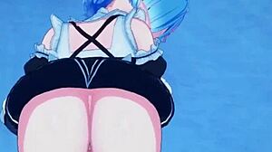 I see Rem as a naughty maid in Re Zero