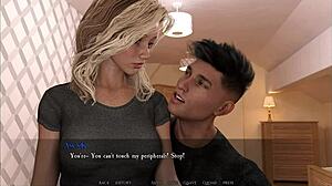 Hentai game with commented gameplay – Shopping and Fucking