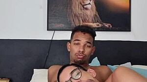 Branquelinho Feels Intense Pain from Thick Black Cock in Tight Hole. It Hurts So Good!