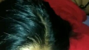 Intense blowjob filled with passion and desire.