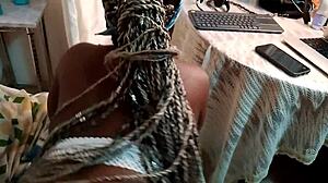 Loving Big Dick With Bbc Ebony Queen Deepthroat Sucking Lingerie Fucking