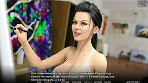 Complete gameplay! University of problems part 17 with naked coeds and ass slapping!