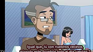 Mother in law catches me masturbating my big cock!