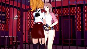 Sagiri sakurai and setsuko ohara and excellen browning intense lesbian play - super robot wars t & z & impact hentai