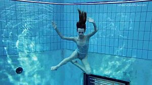 Anna Netrebko Underwater In Bikini Pool Scene