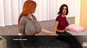 Ella Gets Licked While on Phone Sex with Monster Cock in Seduction Ep4