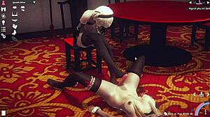 Bold Anime 2B From Nier Automata