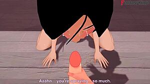 Fa mulan in a full fantasy adventure scene