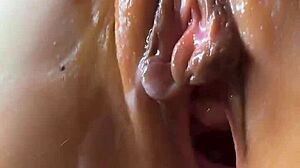 Pumped wife's pussy full of cum, or try it yourself?