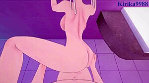 Chun-li with big tits gets intense sex and creampie in street fighter hentai