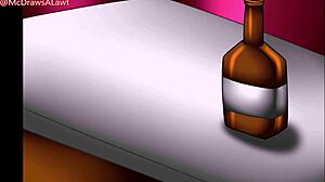 Girls night in with mcdraws, feeling excited and horny.