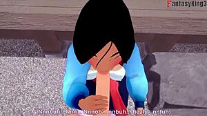 Fa mulan in a full fantasy adventure scene