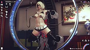 Bold Anime 2B From Nier Automata