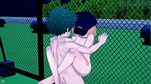 Camie Utsushimi And Itsuka Kendo Fuck Izuku Midoriya In Intense Hentai Sex