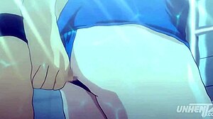 Step Siblings Almost Caught Fucking In Pool?