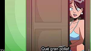 Mother in law catches me masturbating my big cock!