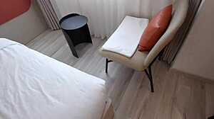 SLUTTY girl SEDUCES stranger at RESORT while BF is HOME!