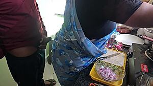 Flashing and Masturbating Right in Front of Tamil Maid Kanika