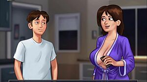 summertime saga 4 watching sexy jamie in the shower