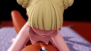 White Cat Cowgirl Compilation With Squirting Action!