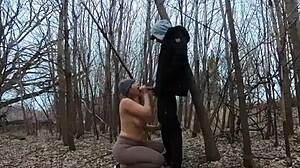 she says, 'suck my cock in the park, thick girl'