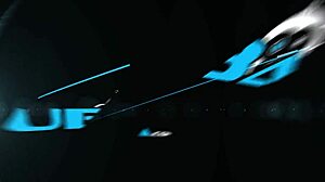 Hot stacked Nadia masturbates solo on Halloween night