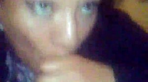 Wife Sucks Cock While Looking into Eyes