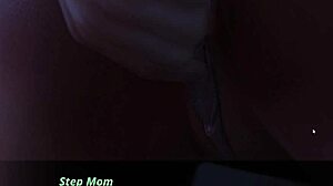 Blonde Mommy Titty Fucks In Shower.