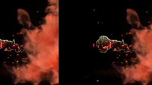 This big-breasted Colombian babe rides your cock in VR.