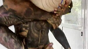 Tattooed princess sexy attends training session with damilvvs